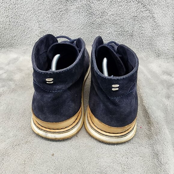 Greats Shoes Mens Size 13 Blue Suede Lace Up Chukka Boots main image 11